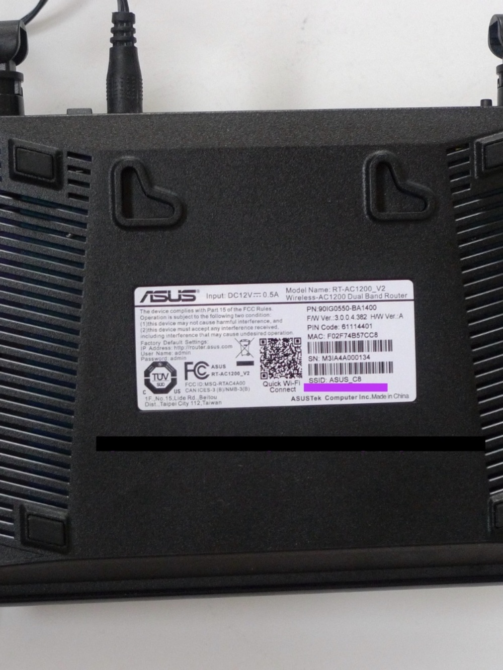 ASUS RT-AC1200 Dual Band WiFi Router - WIRELESS INTERNET - Picture 5 of 6